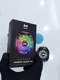 Memo CX10 RGB Pro Model With Digital Display Magnetic and Cllip Mobile Cooling Fan for Gaming Mobile Cooler Phone Radiator